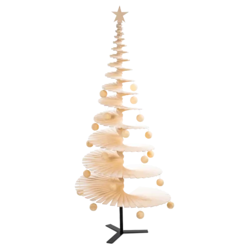 Spiralna novoletne smrečica, smreklca, božižni drevešček