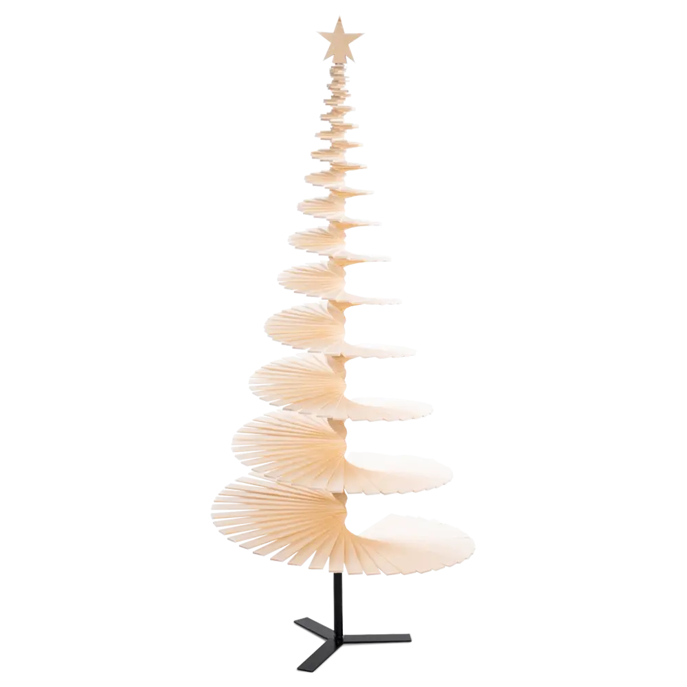 Spiralna novoletne smrečica, smreklca, božižni drevešček