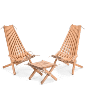 Folding garden set